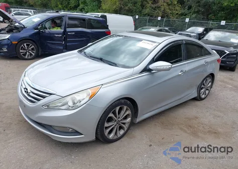 2014 Hyundai Sonata Se из США, поврежденный, VIN 5NPEC4AC1EH843437
